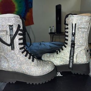 Billionaire bling boots
